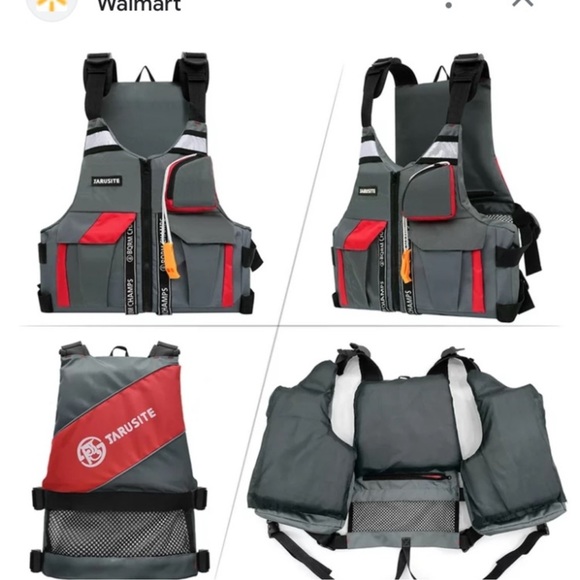 Jurasite Impact Jacket, Wakeboard Vest for Fishing Sailing Surfing Boating New - Picture 4 of 4